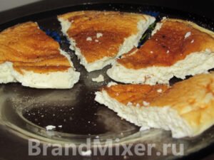 Творожный омлет в мультиварке